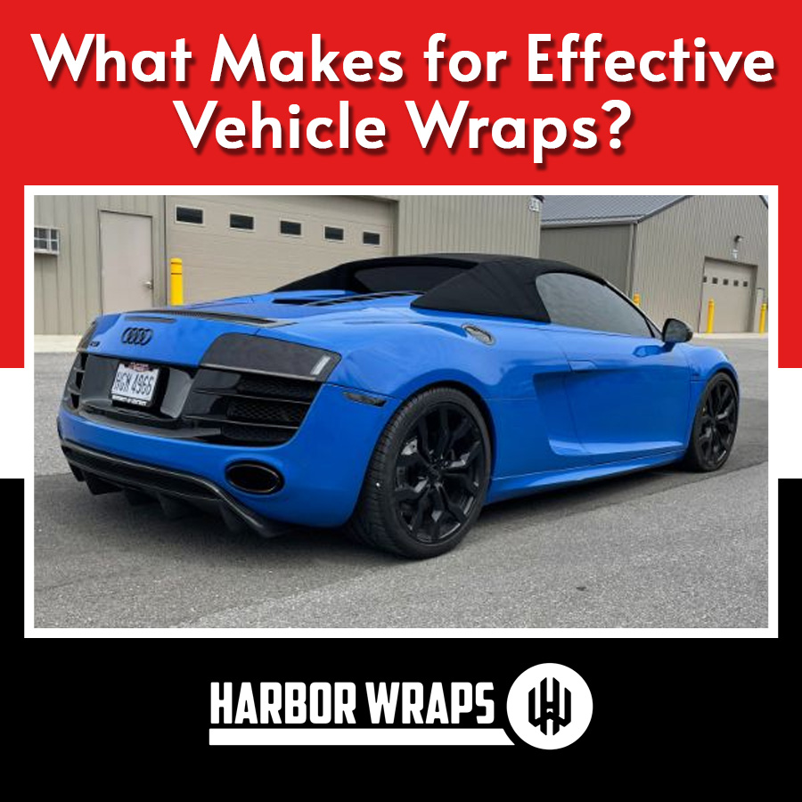 What Makes for Effective Vehicle Wraps?